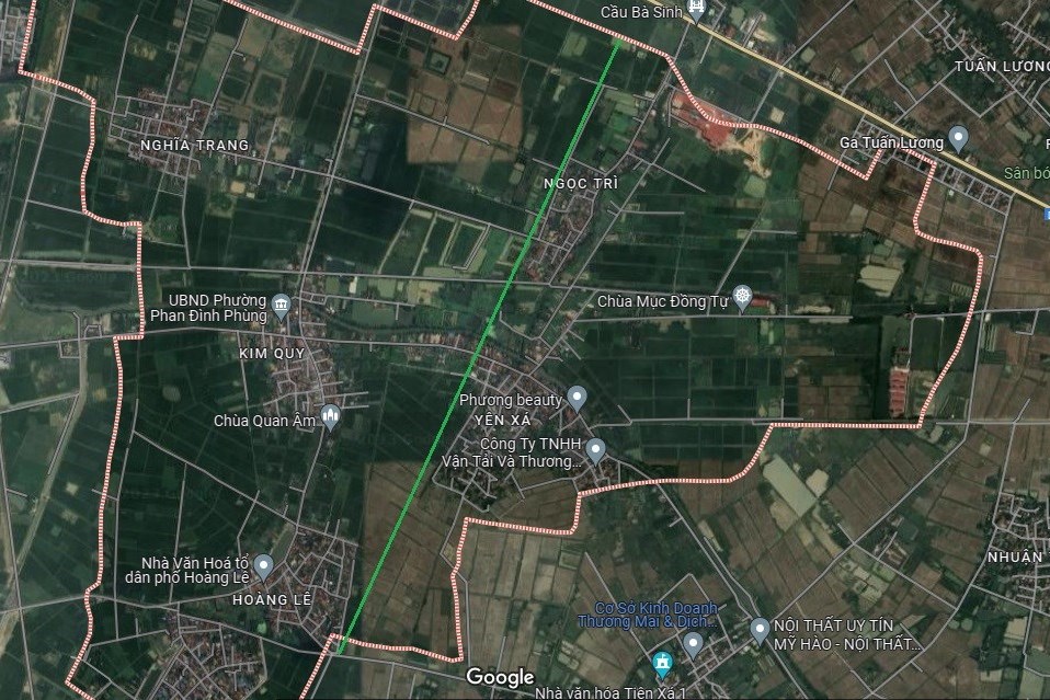 Vị trí KCN Phan Đình Phùng