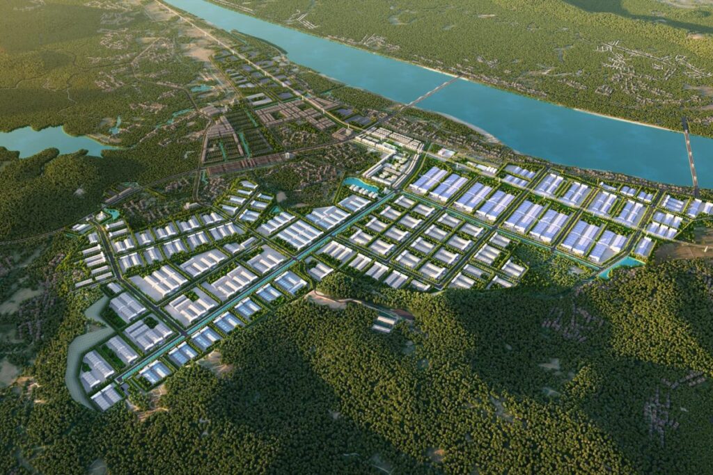 Quy mô Khu Công Nghiệp Thịnh Minh