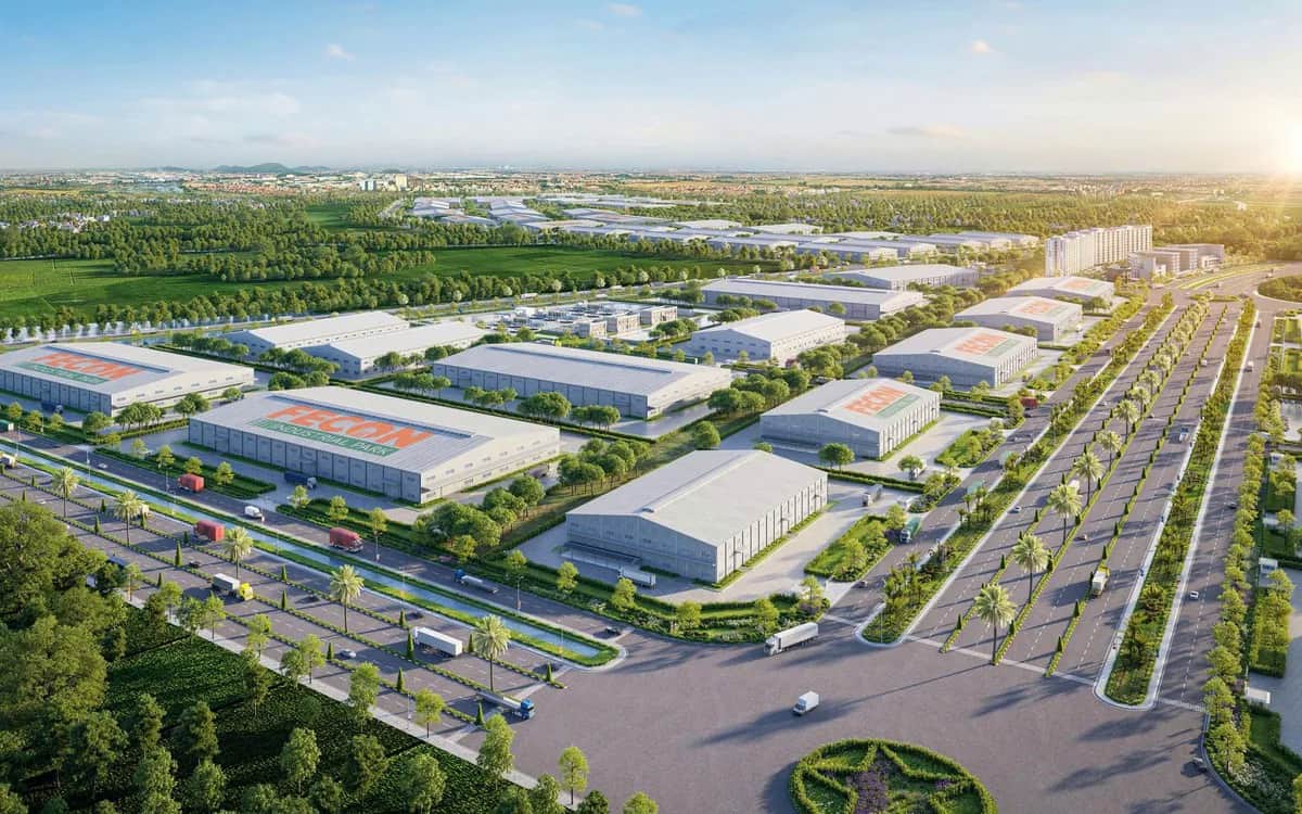 phối cảnh kcn hoà yên