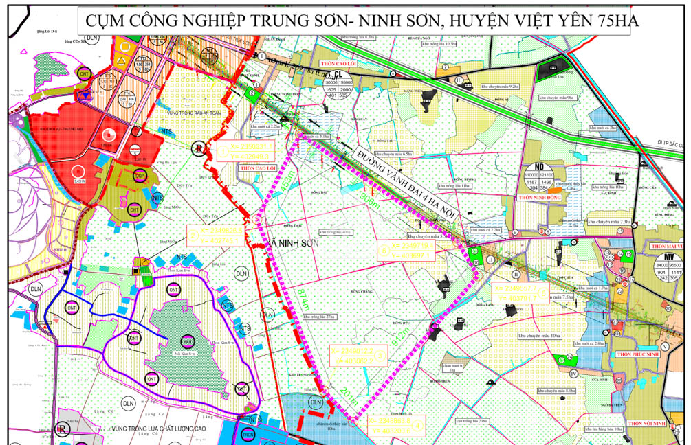 cụm công nghiệp trung sơn - ninh sơn